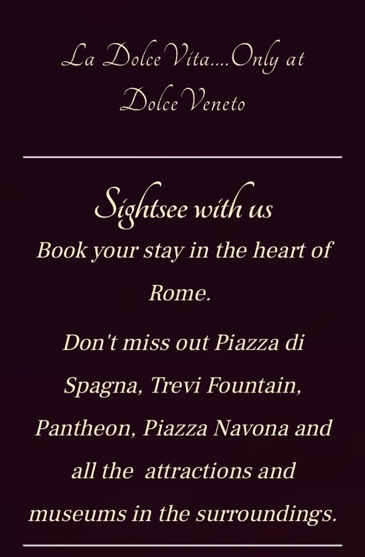 Hotel Dolceveneto à Rome Extérieur photo